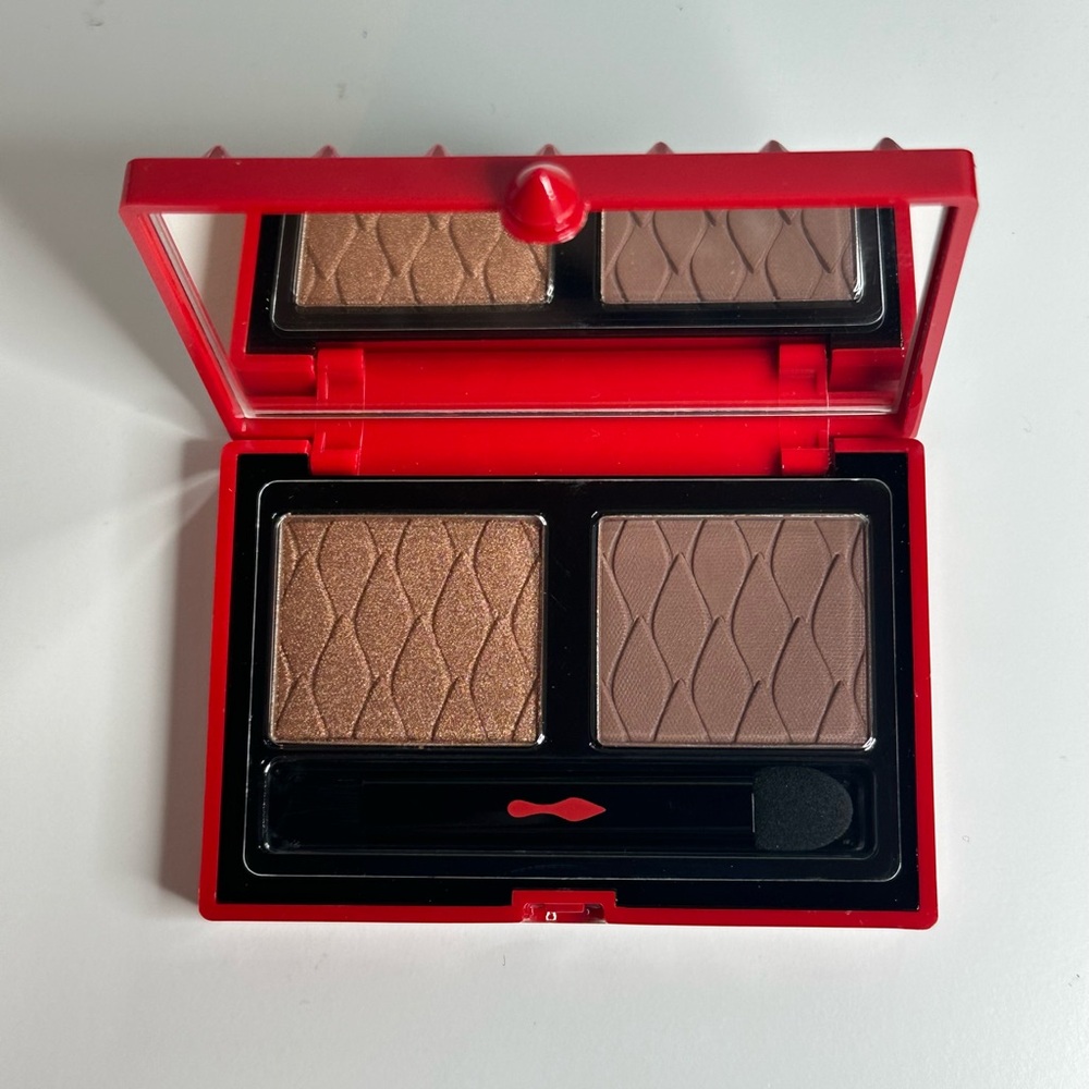 Christian Louboutin Abracadabra le Duo Eyeshadow Palette Ambretta Brown NIB